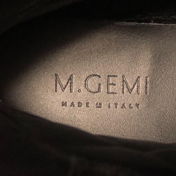 M. Gemi The Etta Leather Quilted Moto Boot - Picture 9 of 11